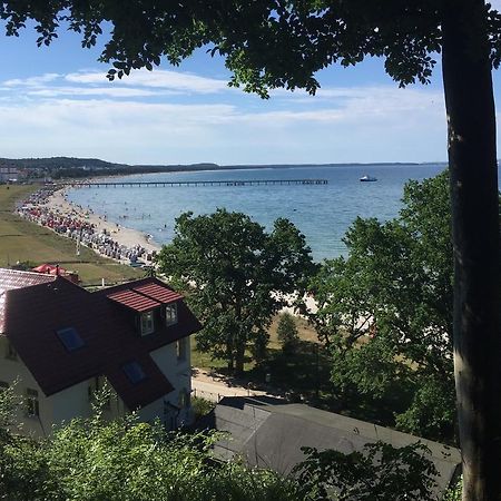 Pension Am Kluenderberg Binz Exteriör bild