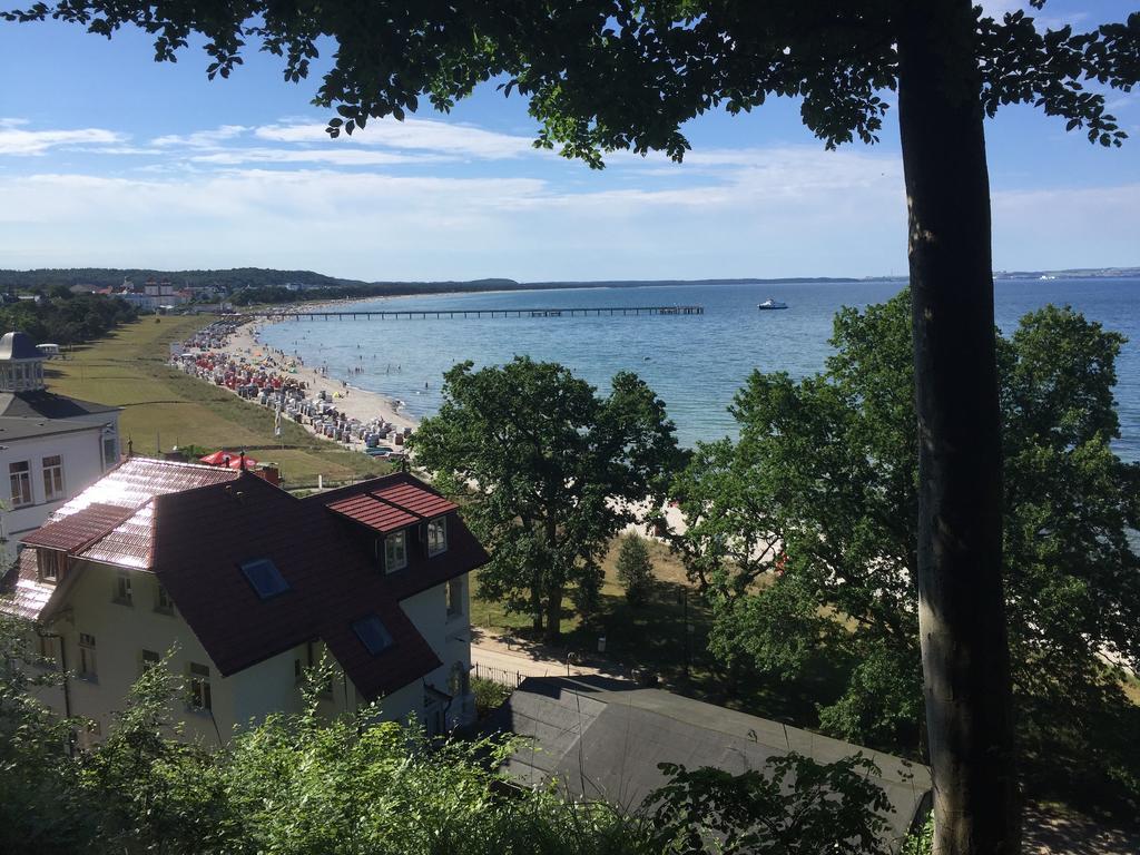 Pension Am Kluenderberg Binz Exteriör bild